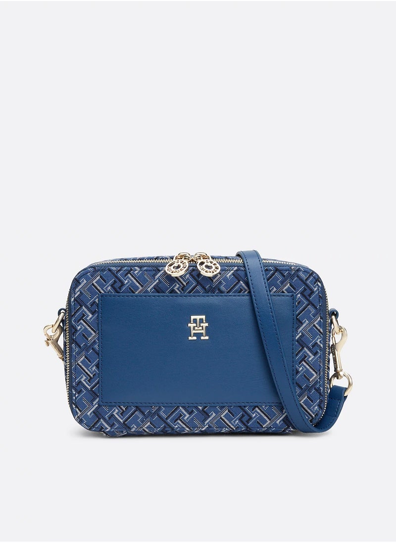 Tommy Hilfiger Plus - Tommy Hilfiger monogram-print crossbody bag - Image 1