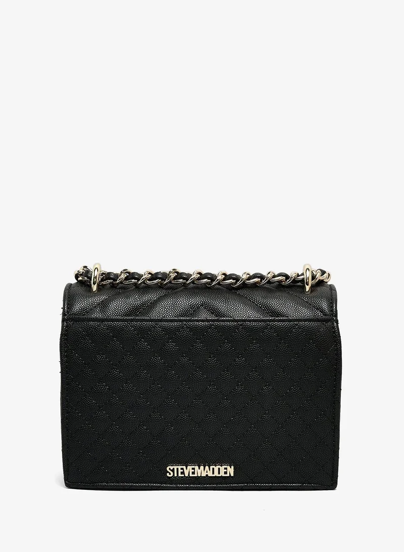 STEVE MADDEN Bamara-2 Black Multicolor Women's Hand Bag