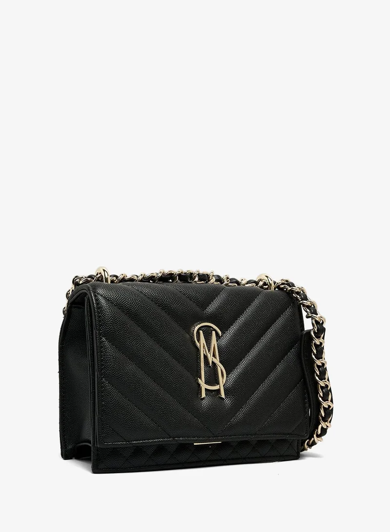STEVE MADDEN Bamara-2 Black Multicolor Women's Hand Bag