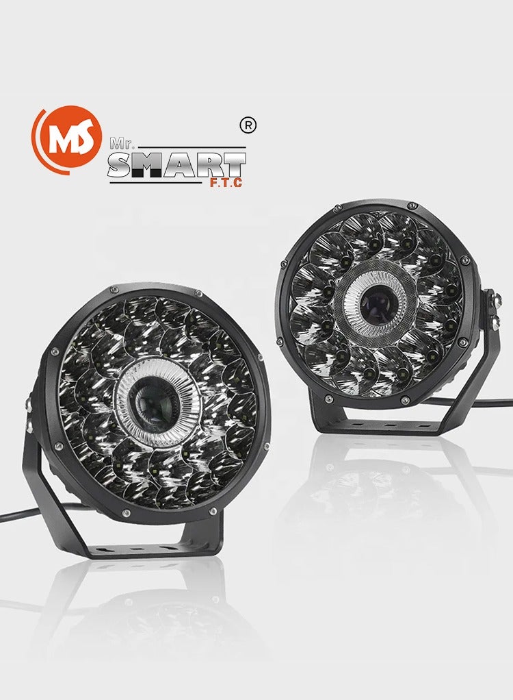 MR.SMART Mr Smart LED Spotlight, 2000M Long Range, Ultra Strong Lens, IP68 Waterproof, Cooling Fin Design  - Image 1