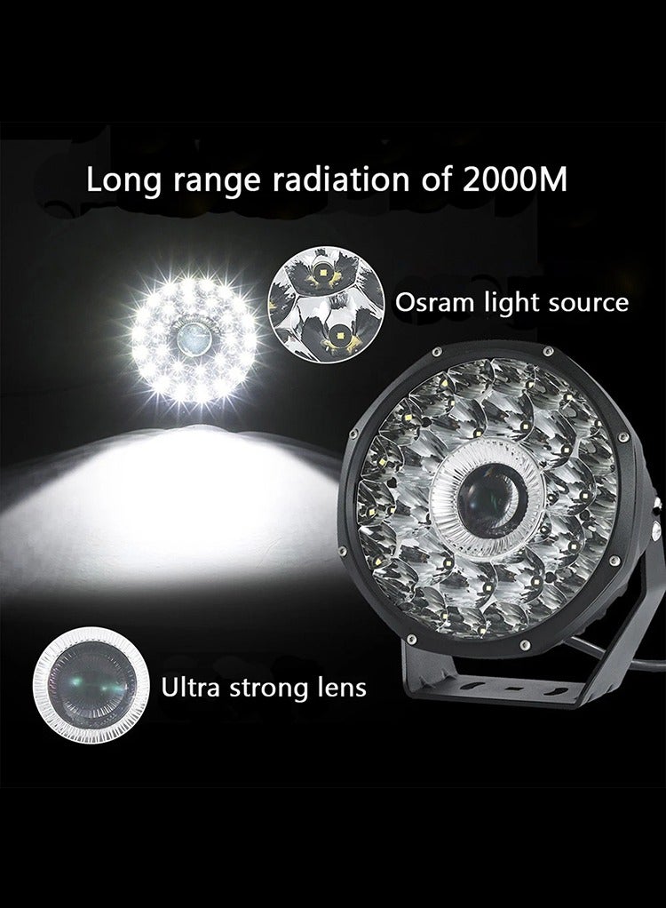 MR.SMART Mr Smart LED Spotlight, 2000M Long Range, Ultra Strong Lens, IP68 Waterproof, Cooling Fin Design  - Image 4