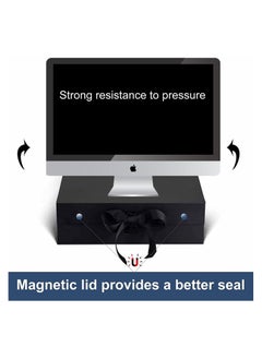 TecV Luxury Magnetic Gift Box, Black Large Gift Box with Ribbon,Folding Gift Boxes for Presents With Lid, Suitable for Festival, Birthday, Anniversary, etc  - Image 5