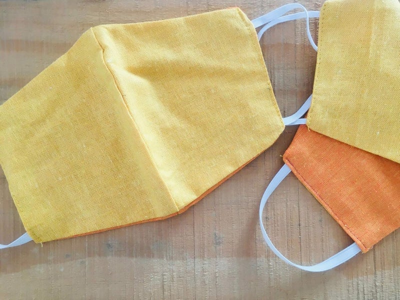 Unisex Cotton Face Mask With 2 Layer Protection Reusable Washable Reversible Pack Of 3  - Image 3