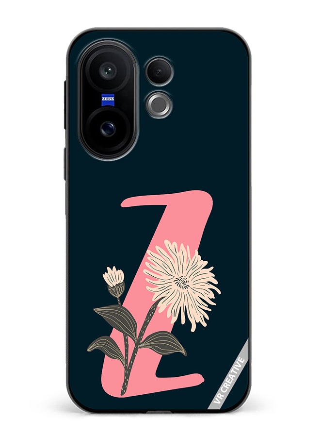 Protective Case Cover For Vivo X200 FE Alphabet Z Design Multicolour