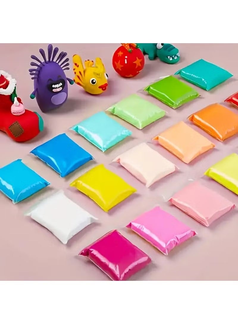ZedPlay Colorful Air Dry Clay Kit for Kids 36 Colors Soft Modeling Clay Set with Tools DIY Craft Slime Dough for Creative Learning Non-Toxic Safe Clay for Kids Art, Sculpting & DIY Projects - Image 3