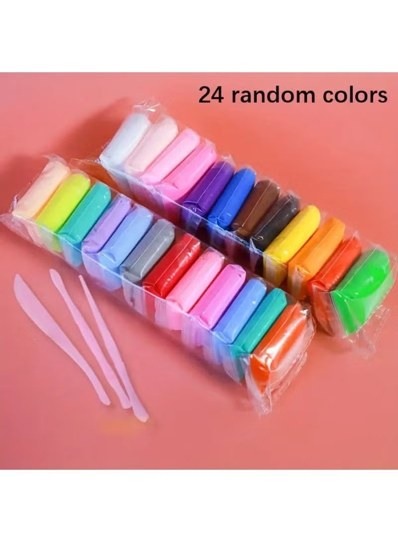 ZedPlay Colorful Air Dry Clay Kit for Kids 36 Colors Soft Modeling Clay Set with Tools DIY Craft Slime Dough for Creative Learning Non-Toxic Safe Clay for Kids Art, Sculpting & DIY Projects - Image 4