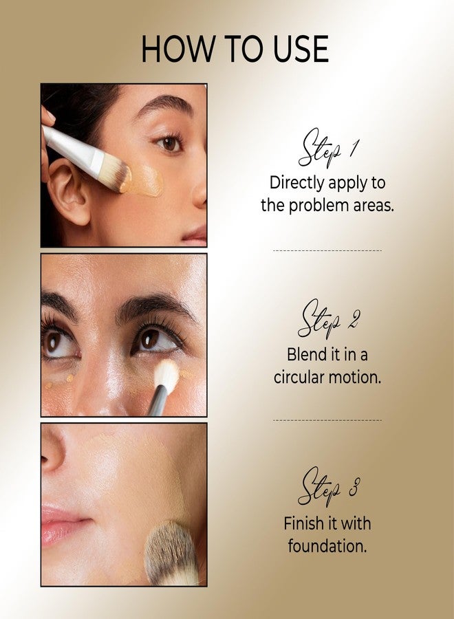 إنسايت كونسيلر إنسايت إتش دي - أخضر فستقي | تغطية متوسطة | قوام كريمي | تركيبة خفيفة الوزن | مقاوم للتلطخ | مقاوم للماء | يدوم طويلاً لجميع أنواع البشرة - 8 غرام - Image 3