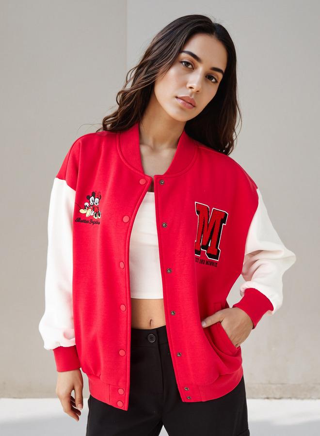 اس بي كاركترز جاكيت فارستي بطبعة ميكي وميني ماوس - Image 1