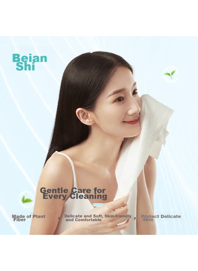 Briars Disposable Compressed Facial Cleansing Wipes, Pure Cotton Travel Portable Face Towels, 100% Cotton Compressed, Pack Of 10 - Image 4