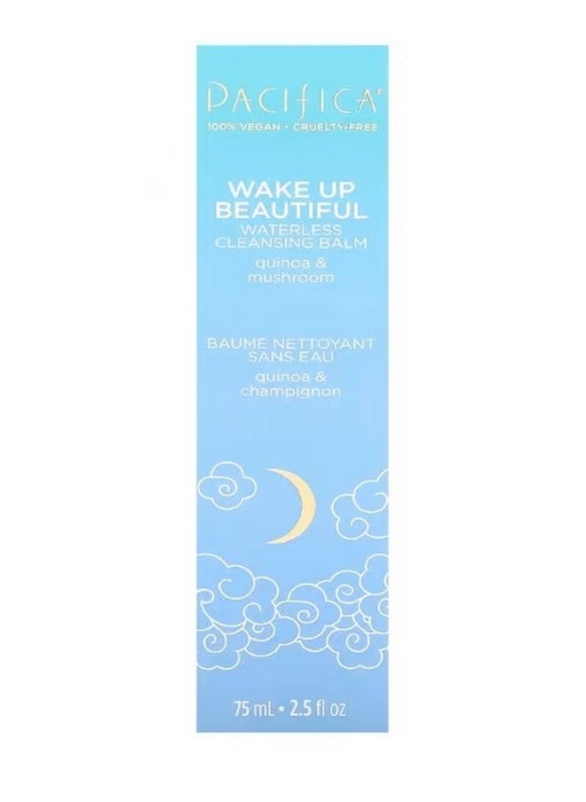 Pacifica Wake Up Beautiful Waterless Cleansing Balm Quinoa and Mushroom 2.5 fl oz 75 ml  - Image 2