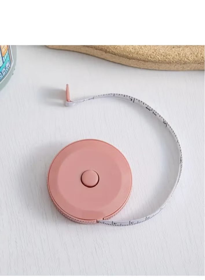 Generic Soft Tape Measuring 150cm/60inch for Body Fabric Sewing Tailor Cloth Knitting Craft Weight Loss Measurements Retractable Dual Sided Tape Measure 1 Pack  - Image 1