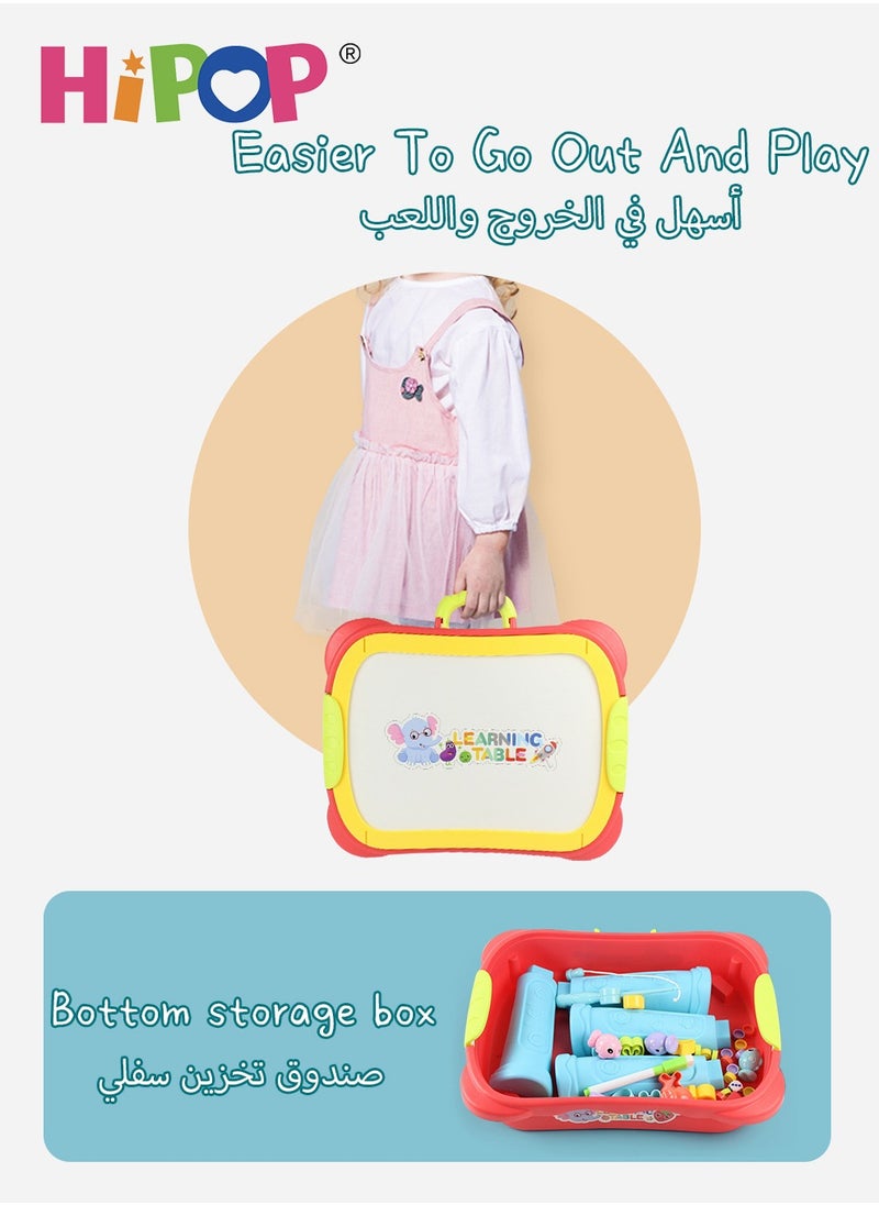 HIPOP Multi-Function Painting for Kids,Foldable And Portable Graffiti Drawing board,Educational Drawing Toys  - Image 5