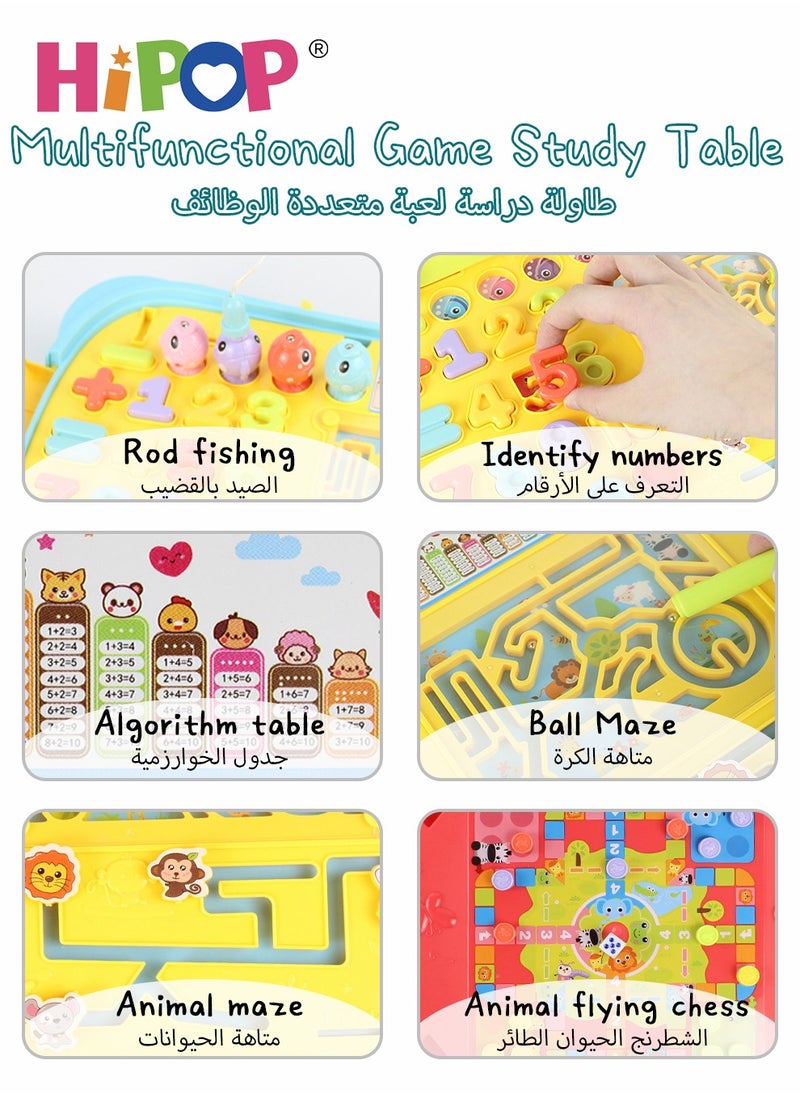 HIPOP Multi-Function Painting for Kids,Foldable And Portable Graffiti Drawing board,Educational Drawing Toys  - Image 3