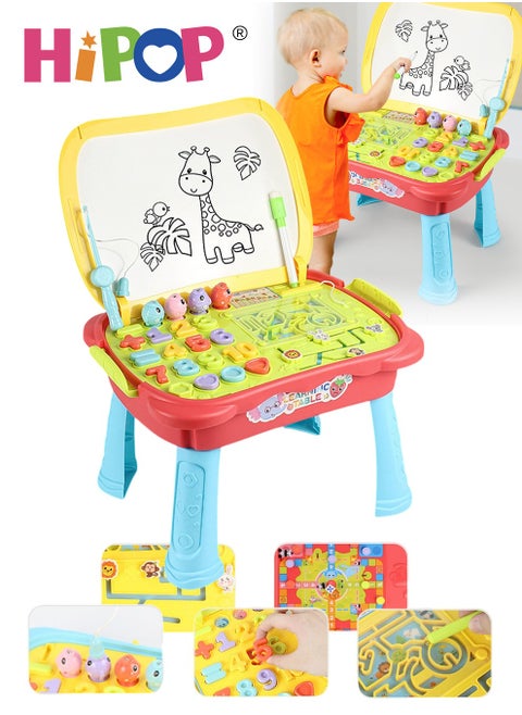 Multi-Function Painting for Kids,Foldable And Portable Graffiti Drawing board,Educational Drawing Toys