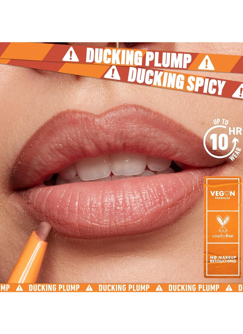 NYX PROFESSIONAL MAKEUP Duck Plump Plumping Lip Liner Lip Liner Up To 10 Hr Wear Matte Finish Ducking Clear