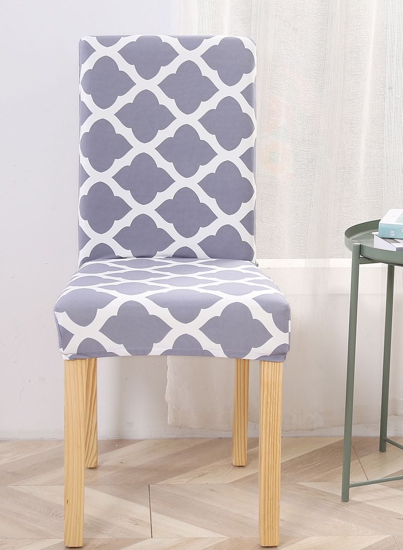 شاربدو مجموعة من 6 قطع من أغطية الكراسي المرنة المصبوغة الحديثة والبسيطة المكونة من قطعة واحدة لجميع المواسم - Image 3