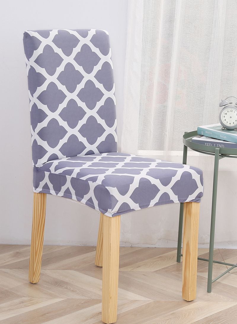 شاربدو مجموعة من 6 قطع من أغطية الكراسي المرنة المصبوغة الحديثة والبسيطة المكونة من قطعة واحدة لجميع المواسم - Image 2