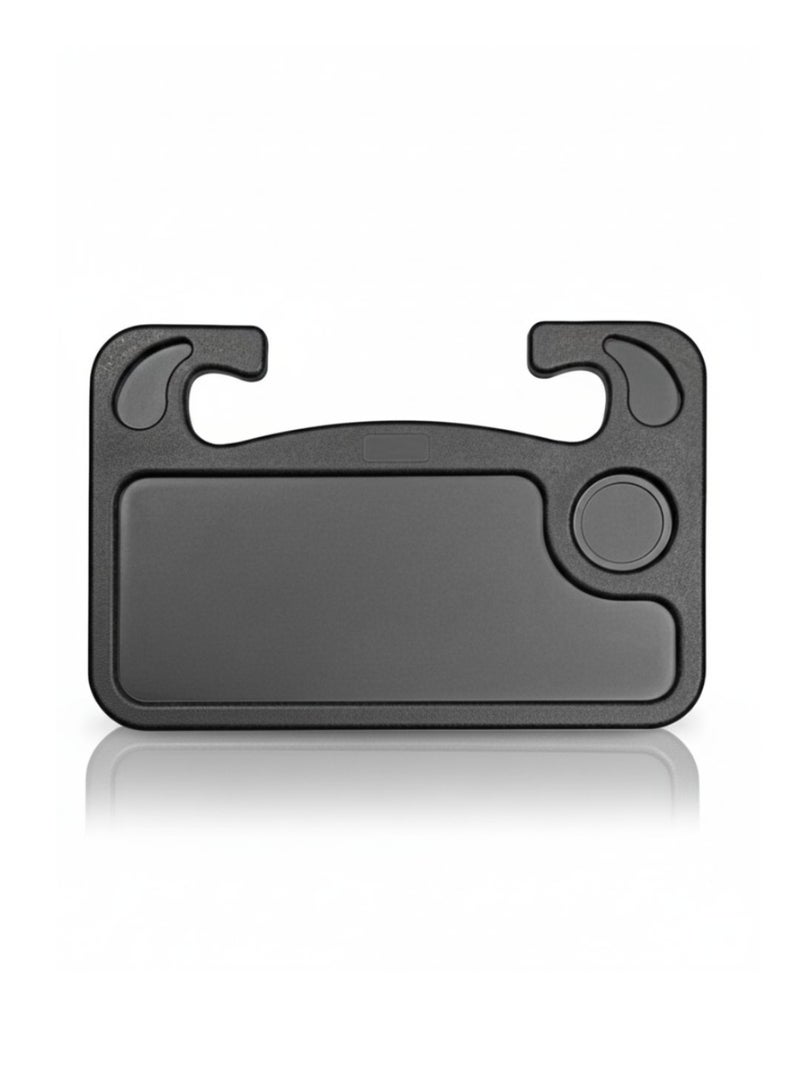 بورت باي طاولة محمولة للمقود في السيارة، تركيب عالمي للاستخدام مع اللابتوب والأكل والعمل، مثالية للسفر والرحلات البرية وتناول الوجبات أثناء التنقل." - Image 3