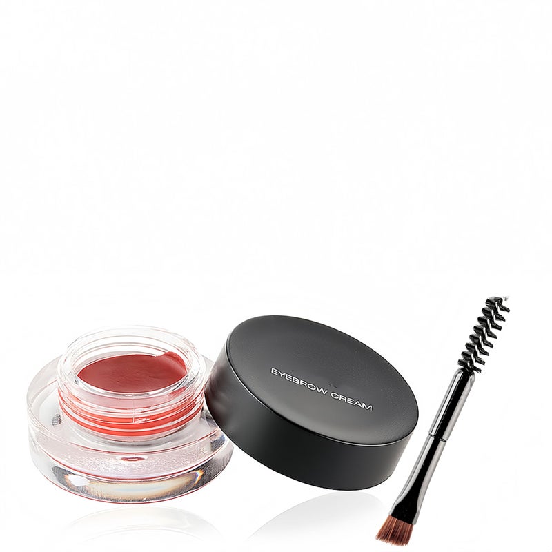 Melemando 12 Color Eyebrow Cream Colorful Smooth Eyebrow Pomade Gel Long Lasting Waterproof Eyeliner Gel Eye Brow Makeup Cosmetics with Eyebrow Brush (07 Bright Red) - Image 1