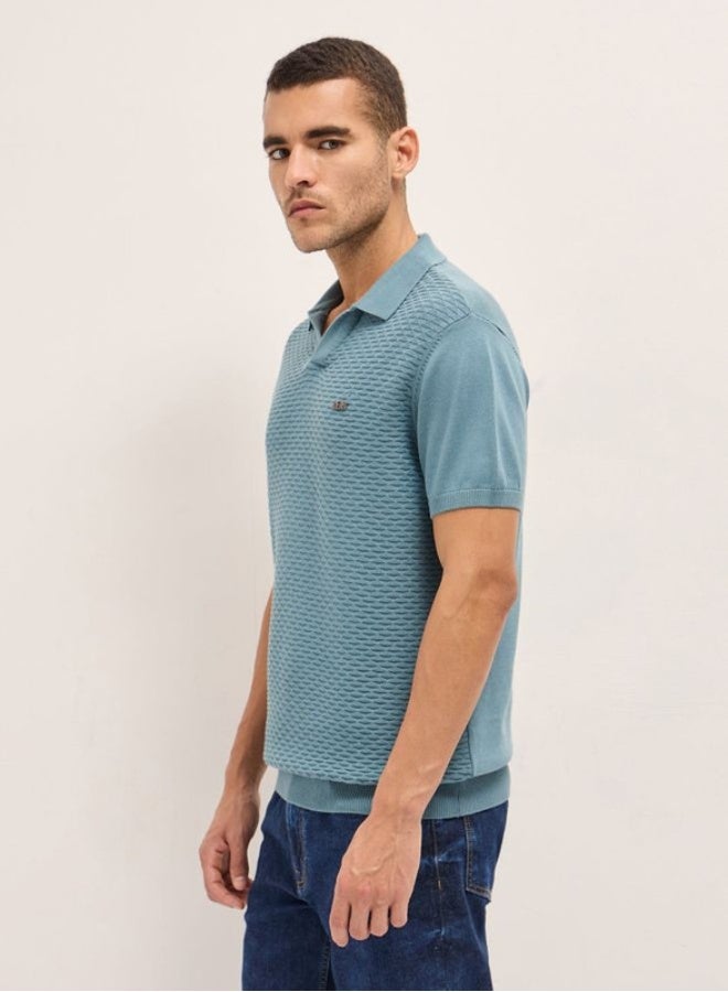 THE BEAR HOUSE Men's Polo Shirt for Casual & Semi-Formal Wear | Classic Collar Neck T-Shirt | Comfortable, Stylish & Versatile for Office, Travel, Outings & Everyday Use - Image 3