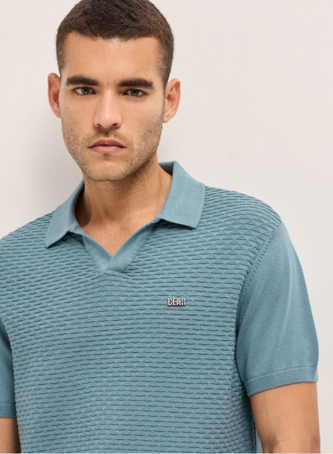 THE BEAR HOUSE Men's Polo Shirt for Casual & Semi-Formal Wear | Classic Collar Neck T-Shirt | Comfortable, Stylish & Versatile for Office, Travel, Outings & Everyday Use - Image 5