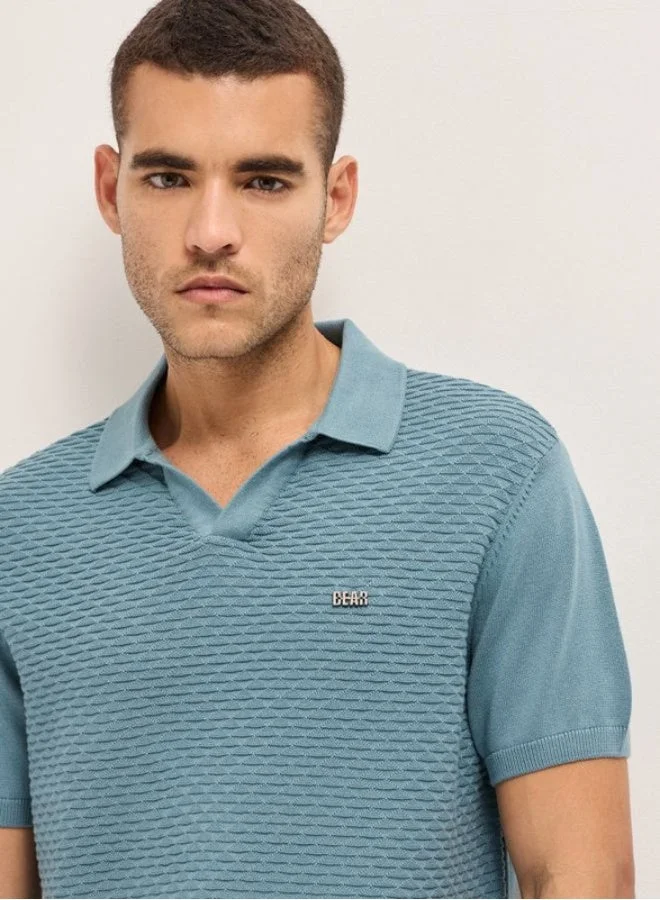 THE BEAR HOUSE  Men's Polo Shirt for Casual & Semi-Formal Wear | Classic Collar Neck T-Shirt | Comfortable, Stylish & Versatile for Office, Travel, Outings & Everyday Use for Men | Best Price UAE