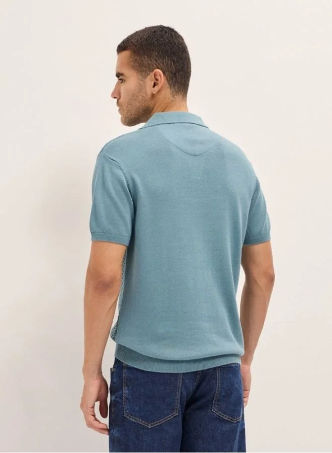 THE BEAR HOUSE Men's Polo Shirt for Casual & Semi-Formal Wear | Classic Collar Neck T-Shirt | Comfortable, Stylish & Versatile for Office, Travel, Outings & Everyday Use
