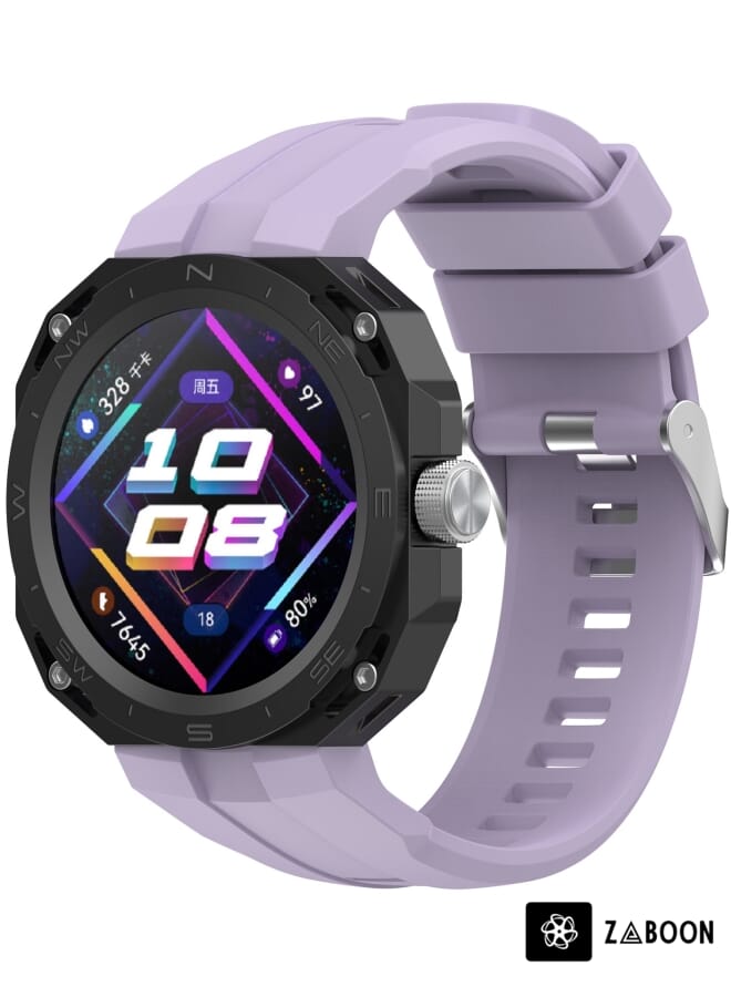 Zaboon Huawei Watch GT Cyber Monochrome Silicone Watch Band - Image 1