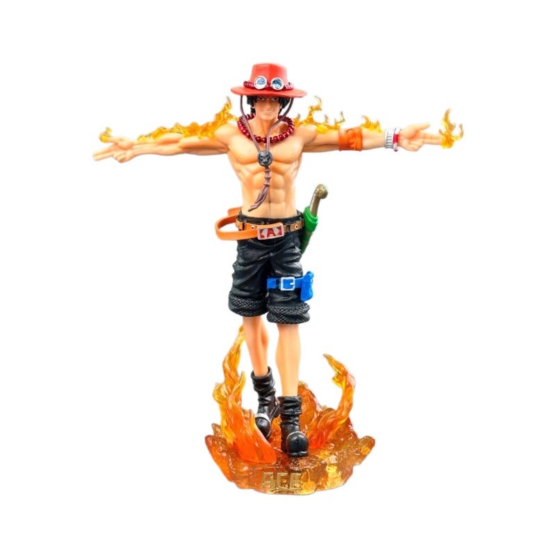 One Piece Cross Arm Ace Figure - Image 5