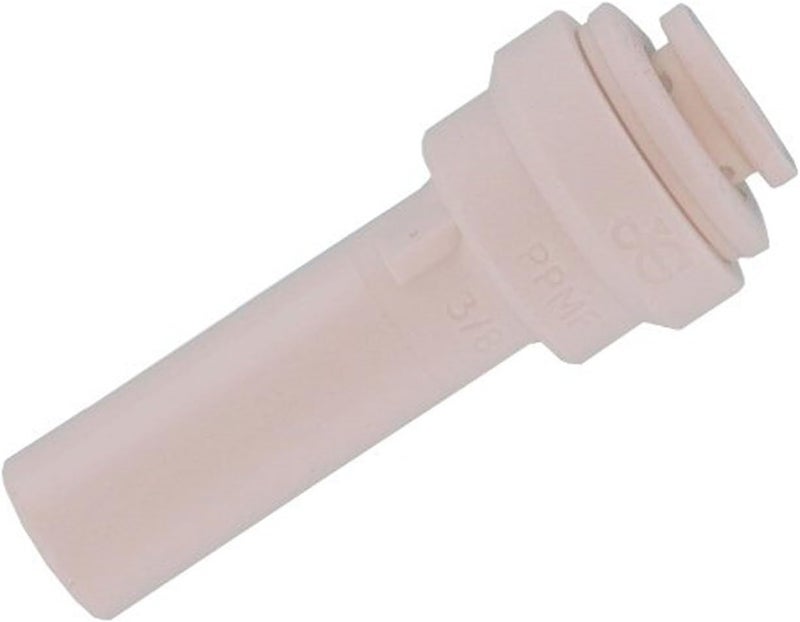Speedfit 3/8 Inch OD x 1/4 Inch OD Reducer, Push to Connect Plastic Plumbing Fitting, PP061208WP