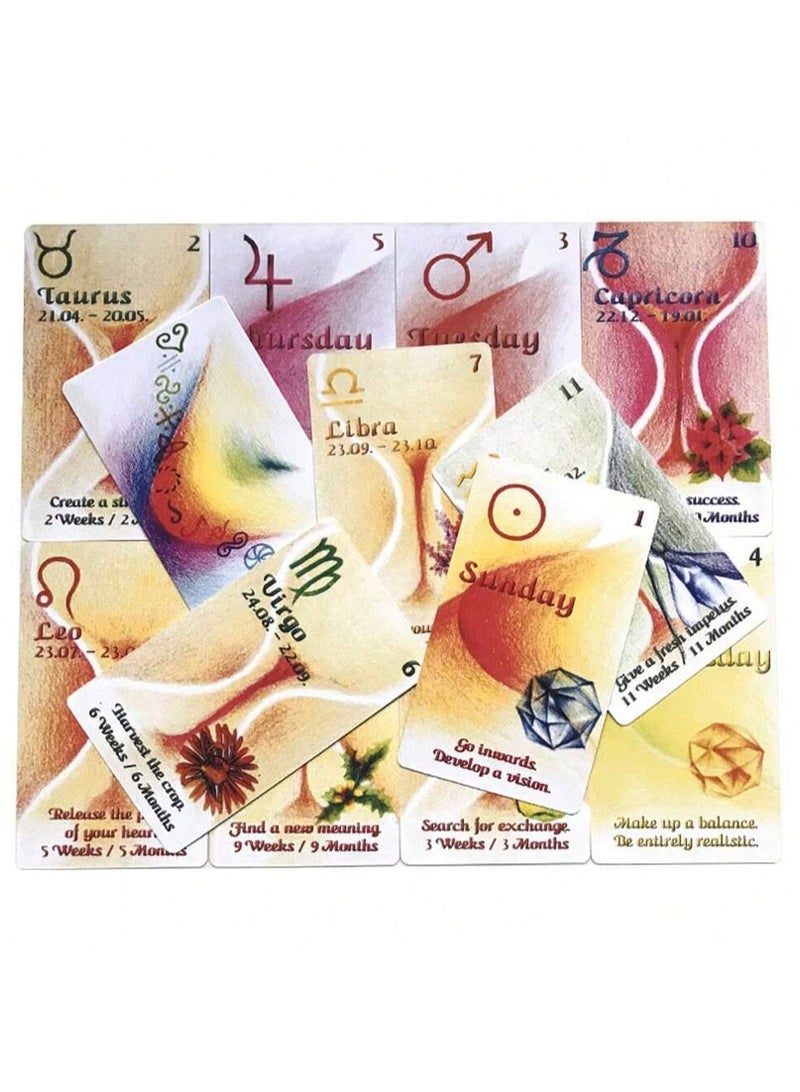 RedMapleTEK Oracle Cards Fortune Telling and Prediction Cards Family Party Game With Paper Booklet - Image 5