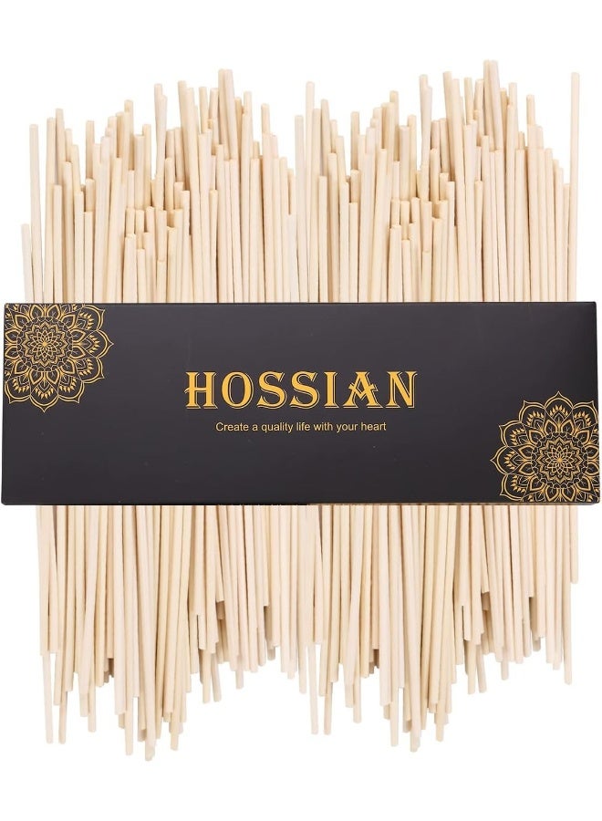 HOSSIAN HOSSIAN 10inch Reed Diffuser Sticks- 100PCS Natural Rattan Wood Sticks Essential Oil Aroma Diffuser Sticks Refill Replacement for Aroma Fragrance  - Image 1