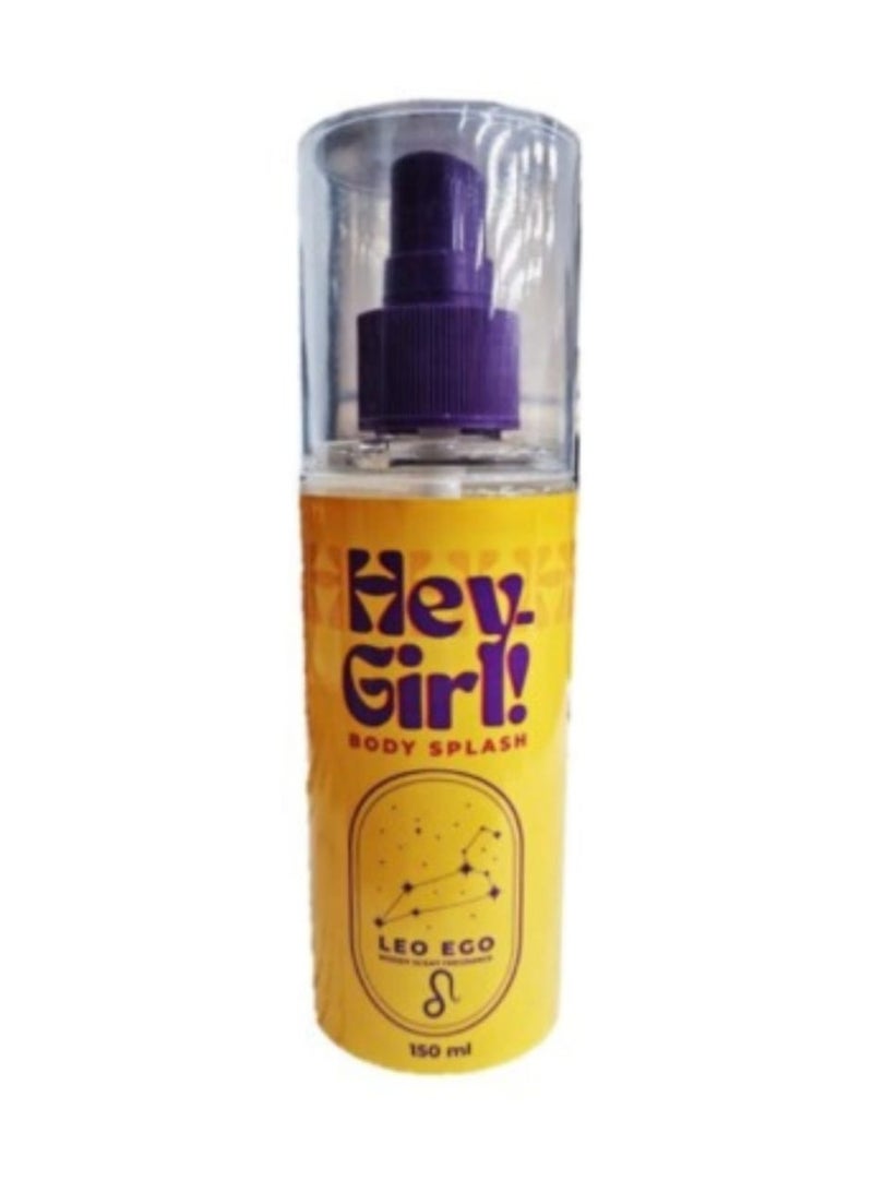 Hey Girl Hey Girl! Body Splash – Leo Ego – Bold & Refreshing Long-Lasting Body Mist – 150ml 