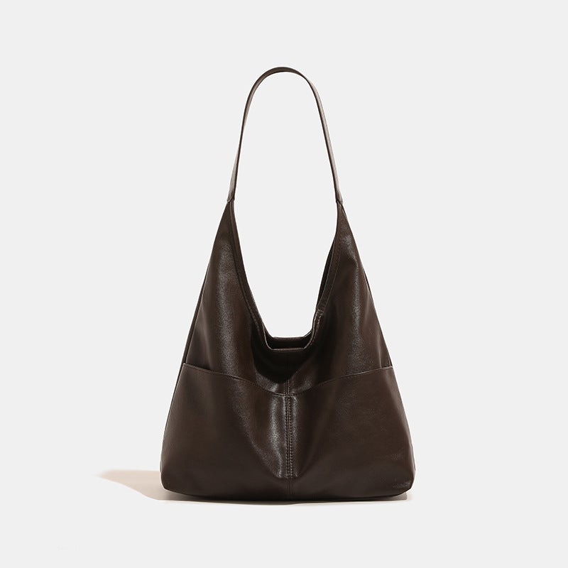 Vintage Underarm Bag Women'S New Fashionable Distinctive Ins Fashionable Tote Bag Niche Large Capacity Commuter Shoulder Bag - Image 2