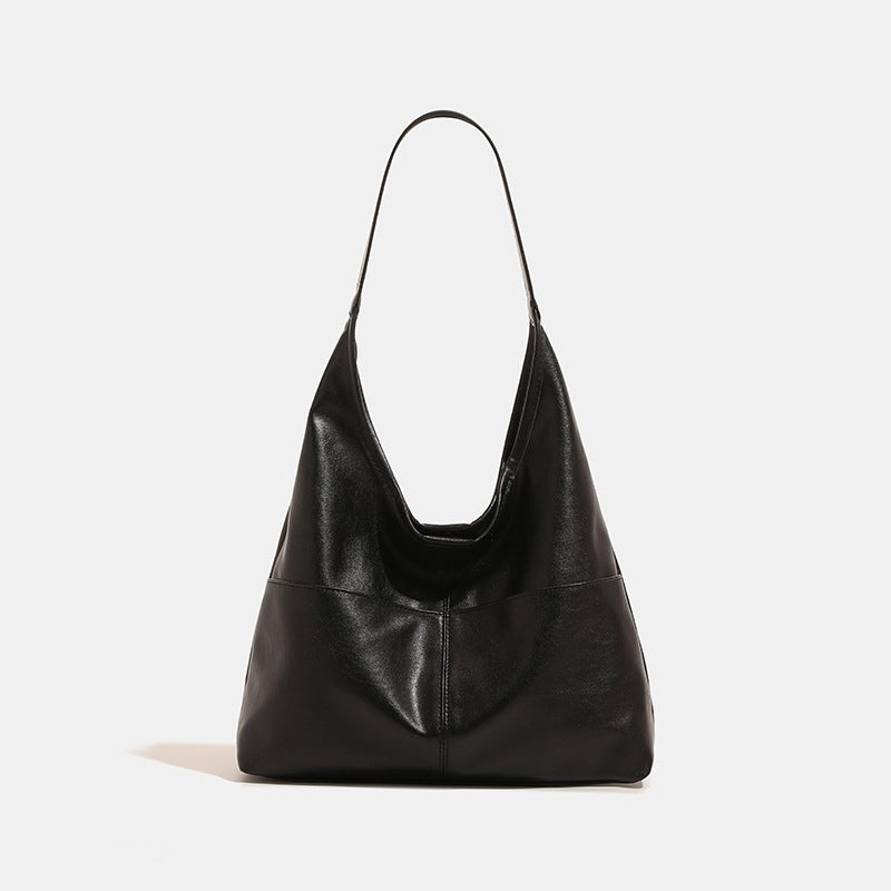 Vintage Underarm Bag Women'S New Fashionable Distinctive Ins Fashionable Tote Bag Niche Large Capacity Commuter Shoulder Bag - Image 1