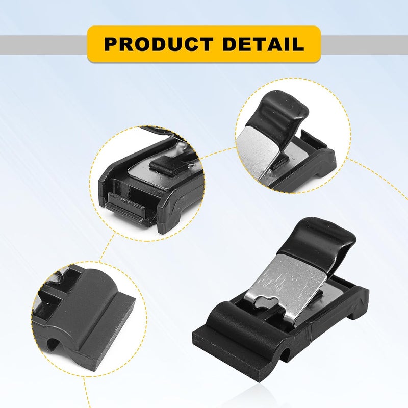 BSAMZO Fuel Door Spring Clip, Replace 77360-35040 Gas Tank Door Cover Spring Compatble with Toyota 2019-2022 Avalon Camry RAV4, 2004-2009 4Runner - Image 3