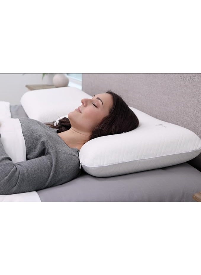Premium Orthopedic Memory Foam Bed Pillow - Ergonomic Support for Head, Neck, and Shoulders - Restorative Sleep and Spinal Alignment - Image 2