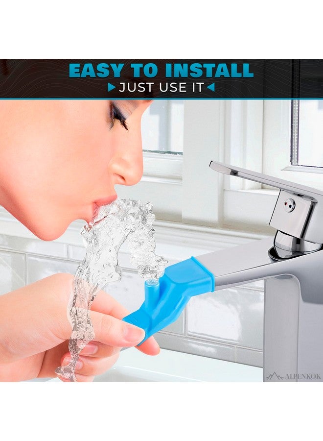 ALPENKOK 3Pcs Sink Extender for Toddlers - Sink Faucet Extender for Toddlers Bath Faucet Cover for Kids Faucet Extender for Sink Bath - Toddler Sink Extender Tub Faucet Cover for Kids Toddler Faucet Extender - Image 5