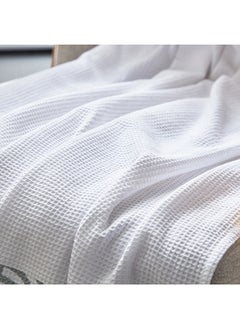 Home Box Boyel Irisa Printed Waffle Throw 170 x 130 cm  - Image 2