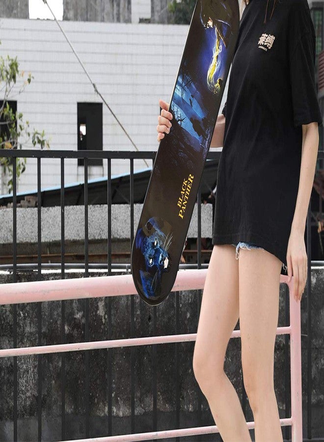 JASPO Black Panther Fibre Skateboard (26.5 * 6.5") for Age Group 7 Years and Above (Skateboard) - Image 5