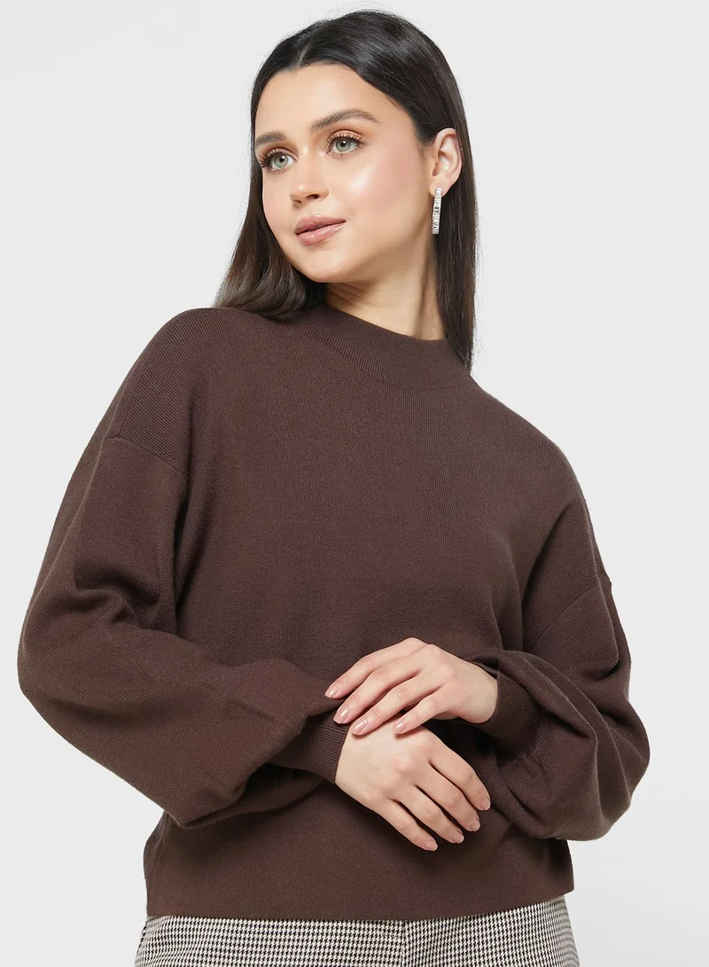 VERO MODA High Neck Knitted Sweater
