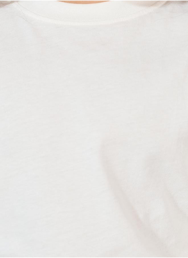 Styli Basic Fitted Round Neck T-Shirt  - Image 3
