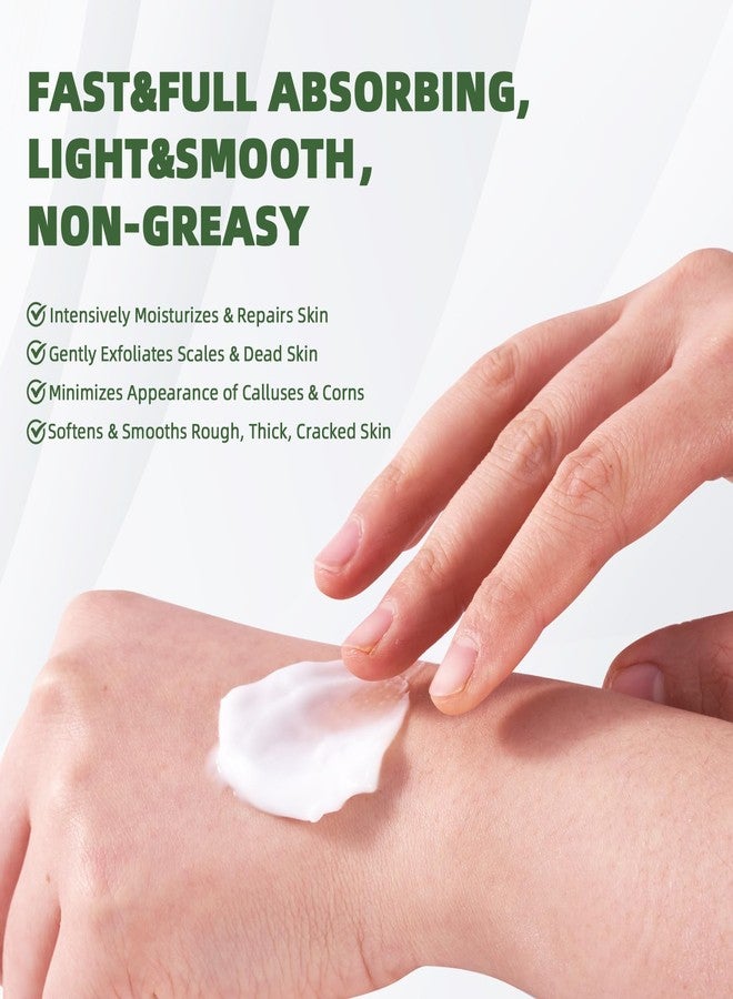 WillCome Urea Cream 60 Percent with 2% Salicylic For Feet Maximum Strength, Callus Remover Gel,Foot&Hand Care Cream Urea Lotion for Dry Cracked Heels and Feet Treatment& Repair,5.29 oz - Image 3