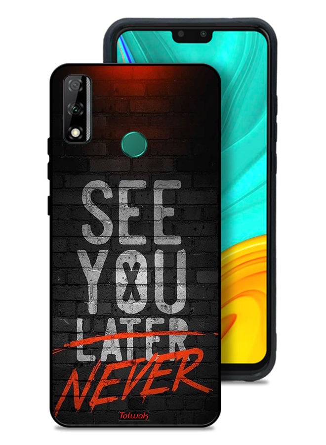 Tolwak Huawei Y8s Protective Case Cover See You Never - Image 1