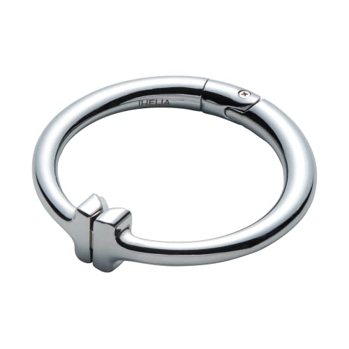 iHELIA Purse Hook Hanger for Table (Signature) - Premium Bag Holder w/ 90, 180 Degree Rotatable Function Design (Silver) - Image 1