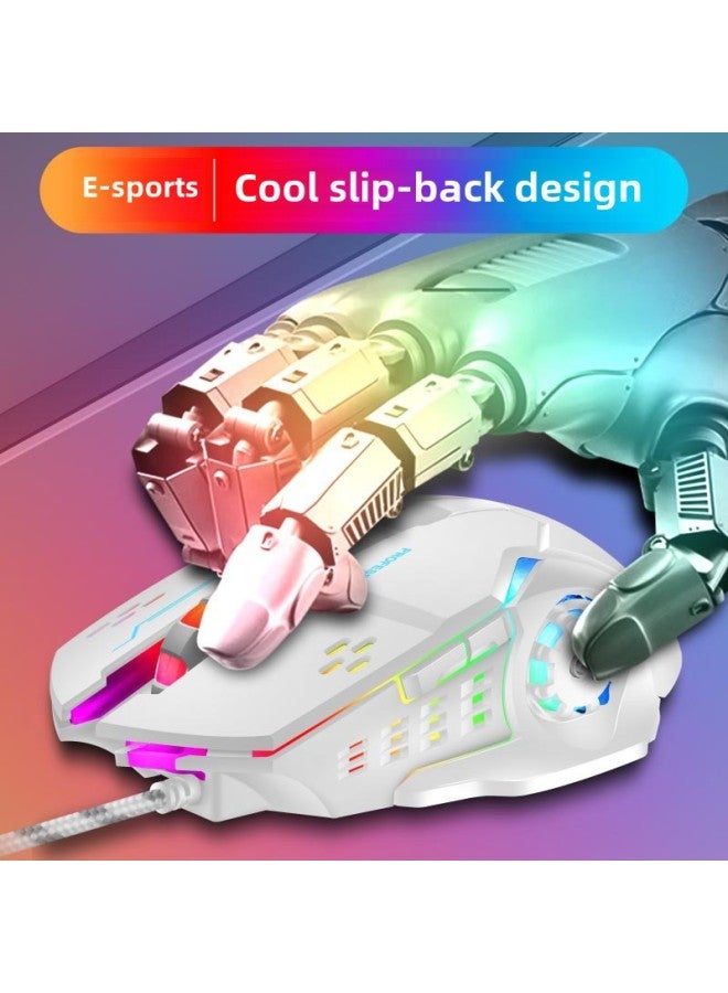 ماوس سلكي USB كتم الصوت صامت للمنزل والمكتب والكمبيوتر المحمول Cf E-sports Game Lol Male Interface-اللون: ✅【توصية مدير المتجر】 إصدار صوت أسود-مكتب الأعمال-واجهة غير لامعة: التكوين القياسي الرسمي - Image 4