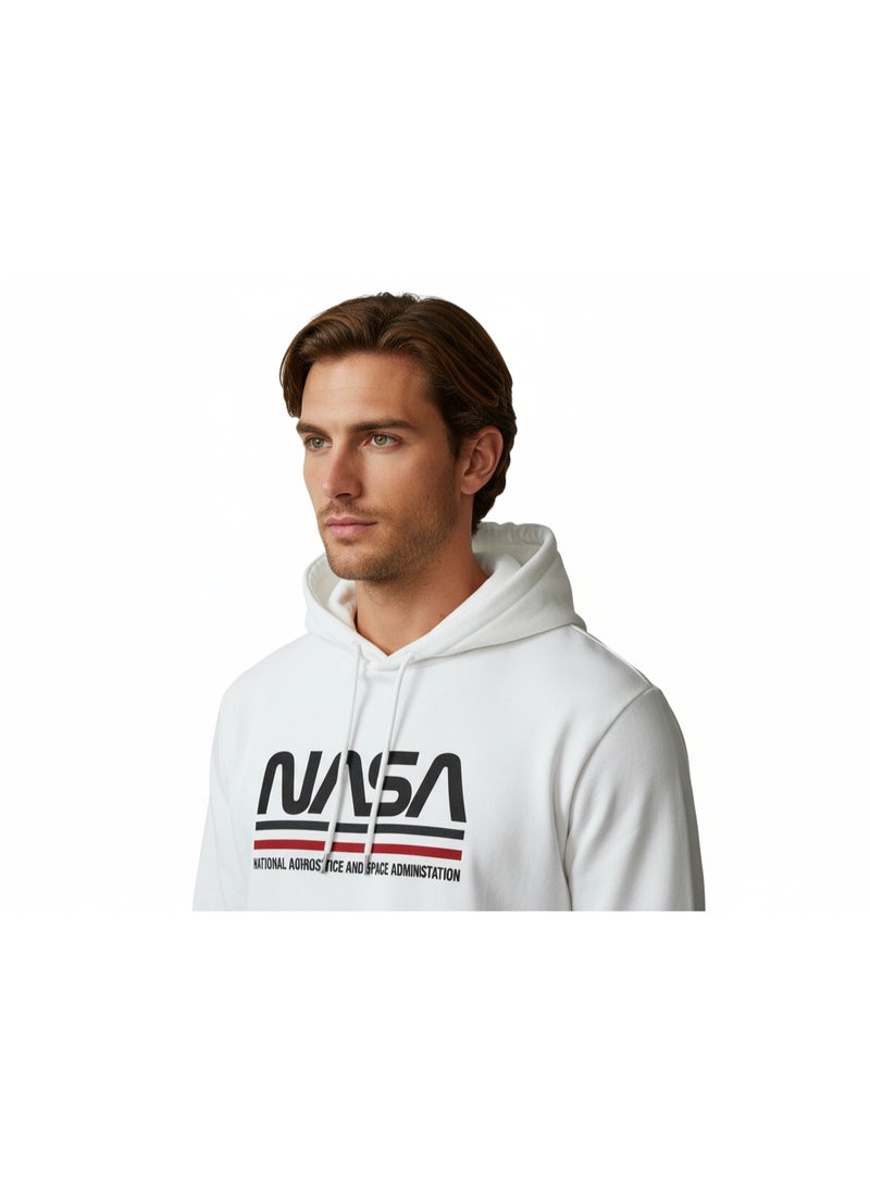 NASA HOODY MENS NASA PRINT  L/S HT - Image 4