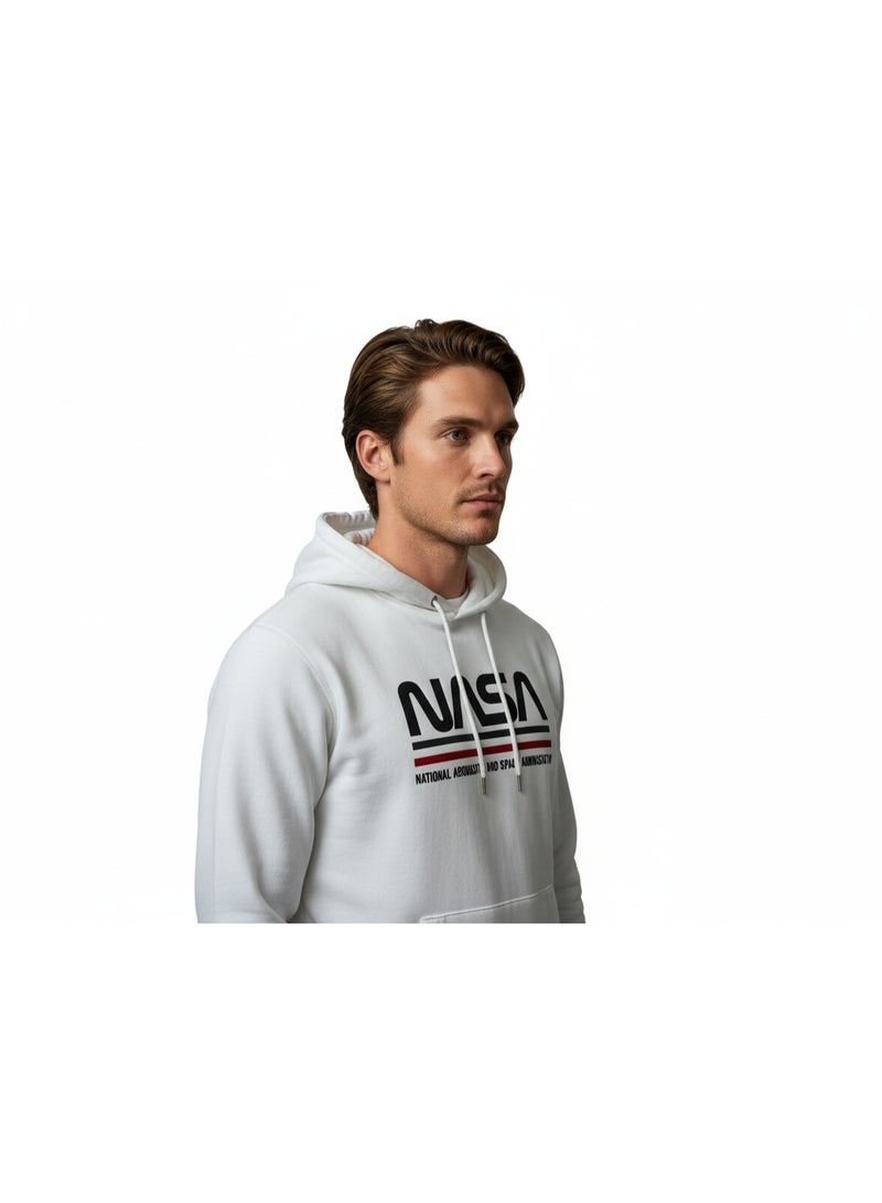 NASA HOODY MENS NASA PRINT  L/S HT - Image 2