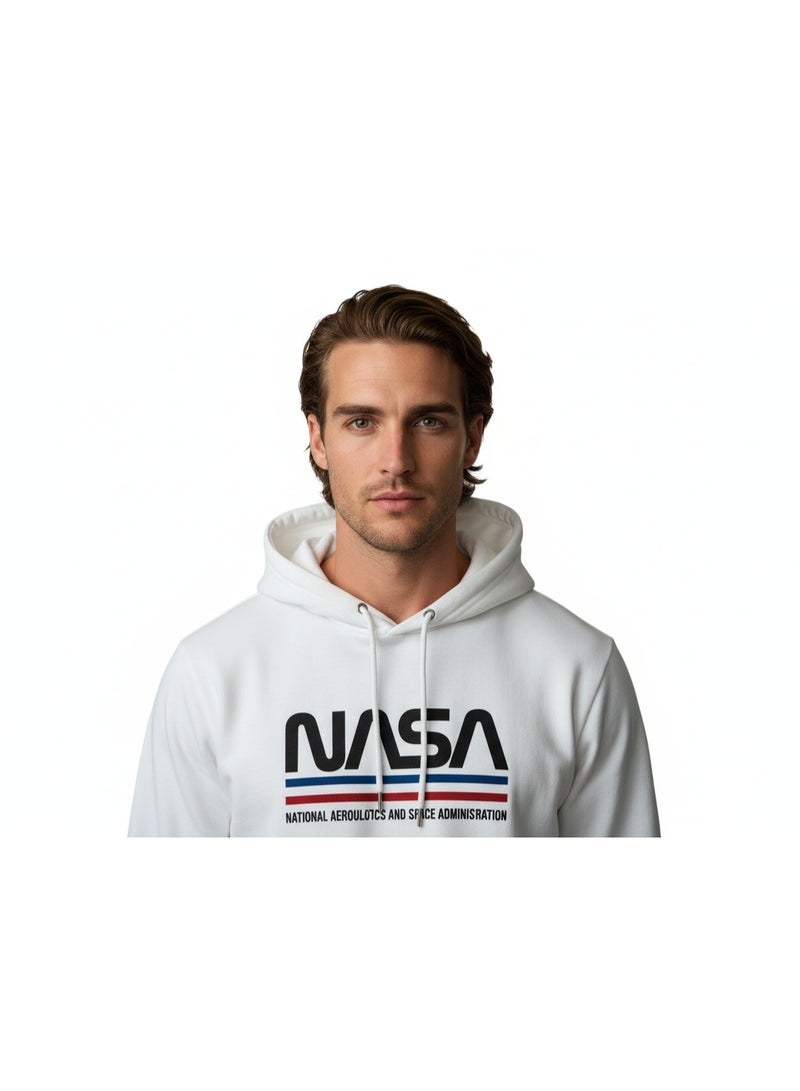 NASA HOODY MENS NASA PRINT  L/S HT - Image 1