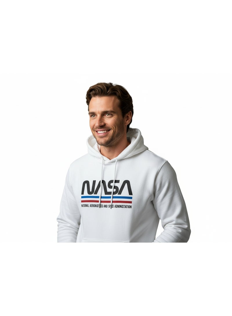 NASA HOODY MENS NASA PRINT  L/S HT - Image 3
